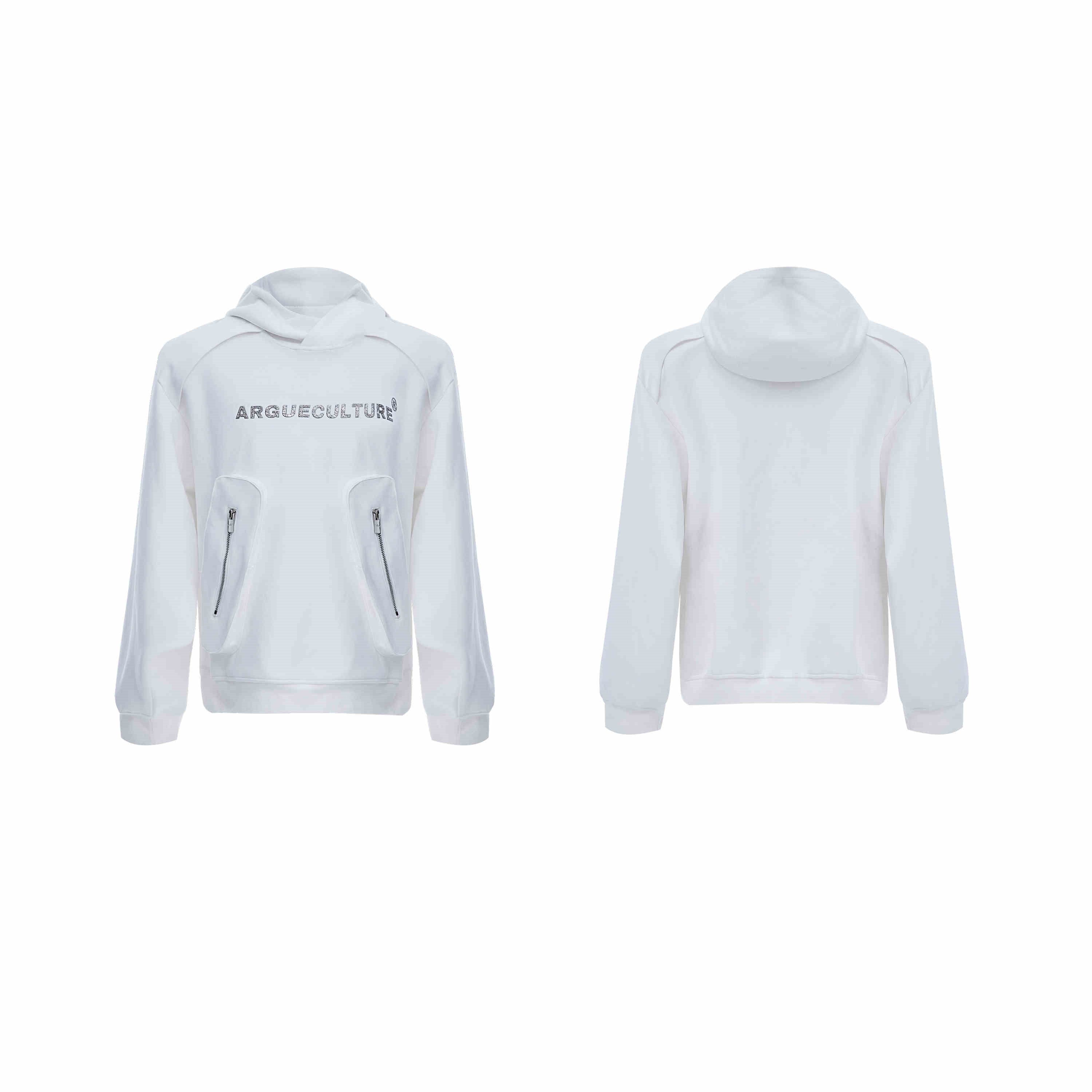 Oversized Cargo Pocket Pullover Hoodie | Streetwear