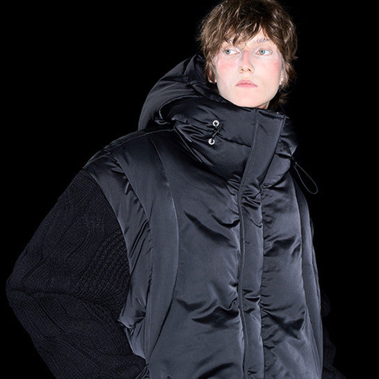 Men's Puffer Jacket | Knitted Cotton Puffer | D-Vine