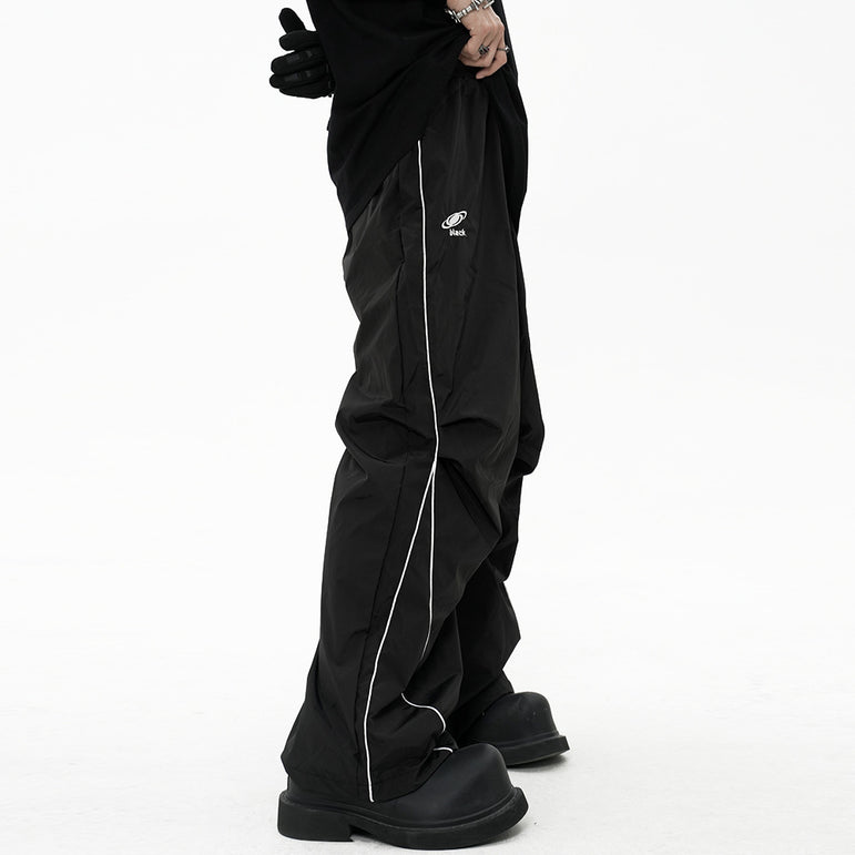 Striped Jogger Cargo Pants | Loose Fit Trousers
