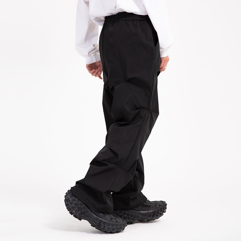 D-vine Unisex Pleated Stylish Cargos - back view