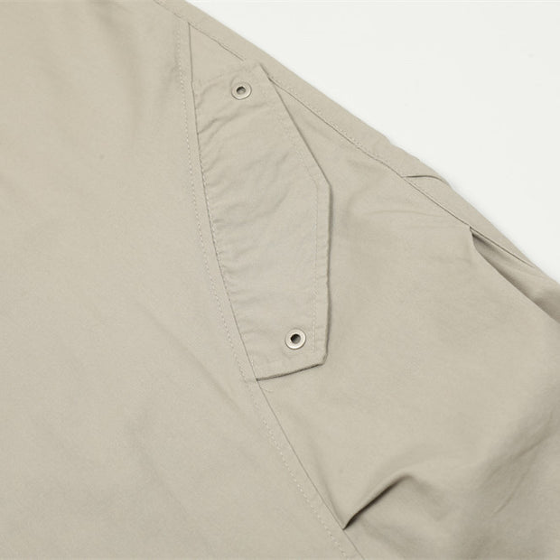 D-vine Wide-leg Cargos - side view showing wide leg
