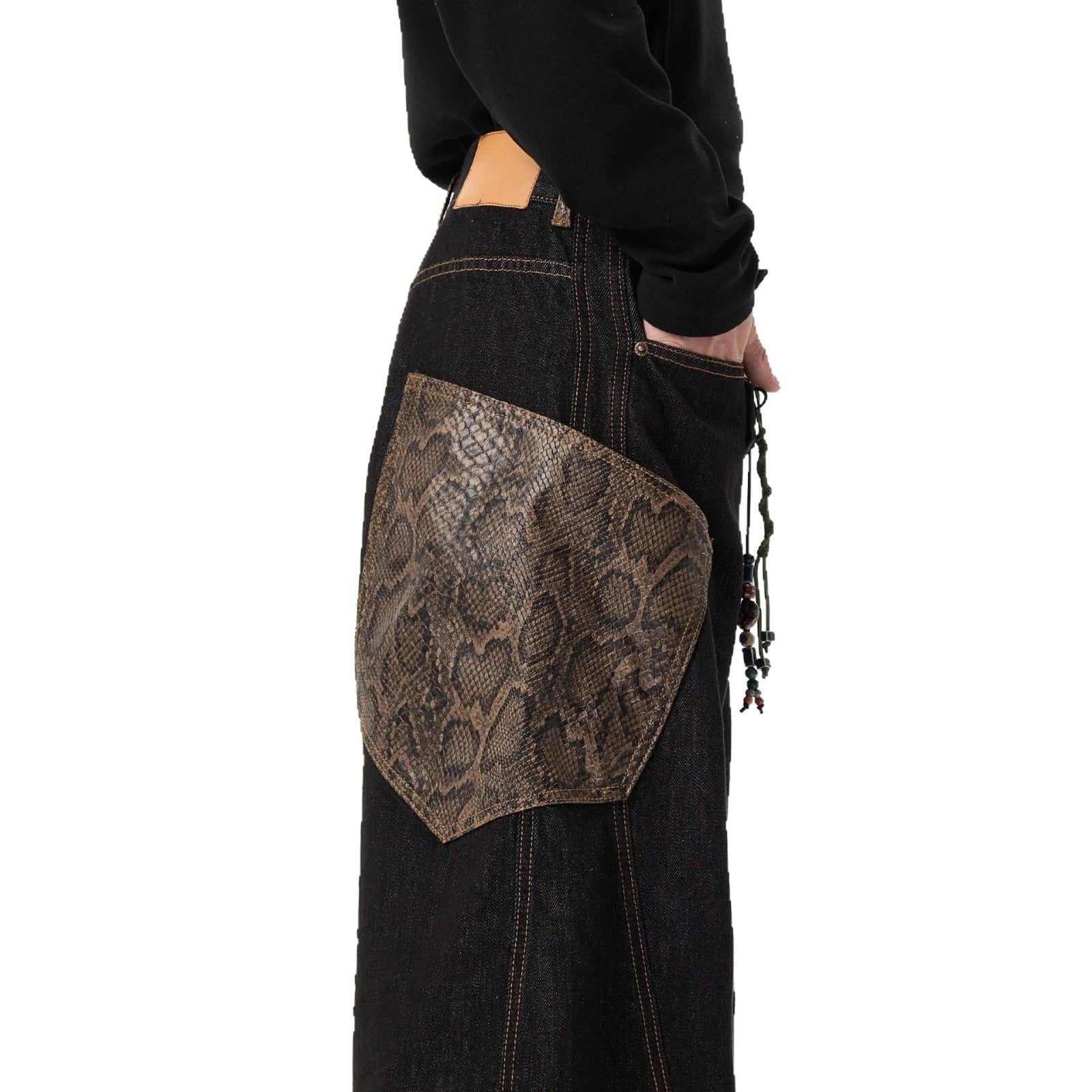 D-vine Snake Year Limited Machete Python Jeans