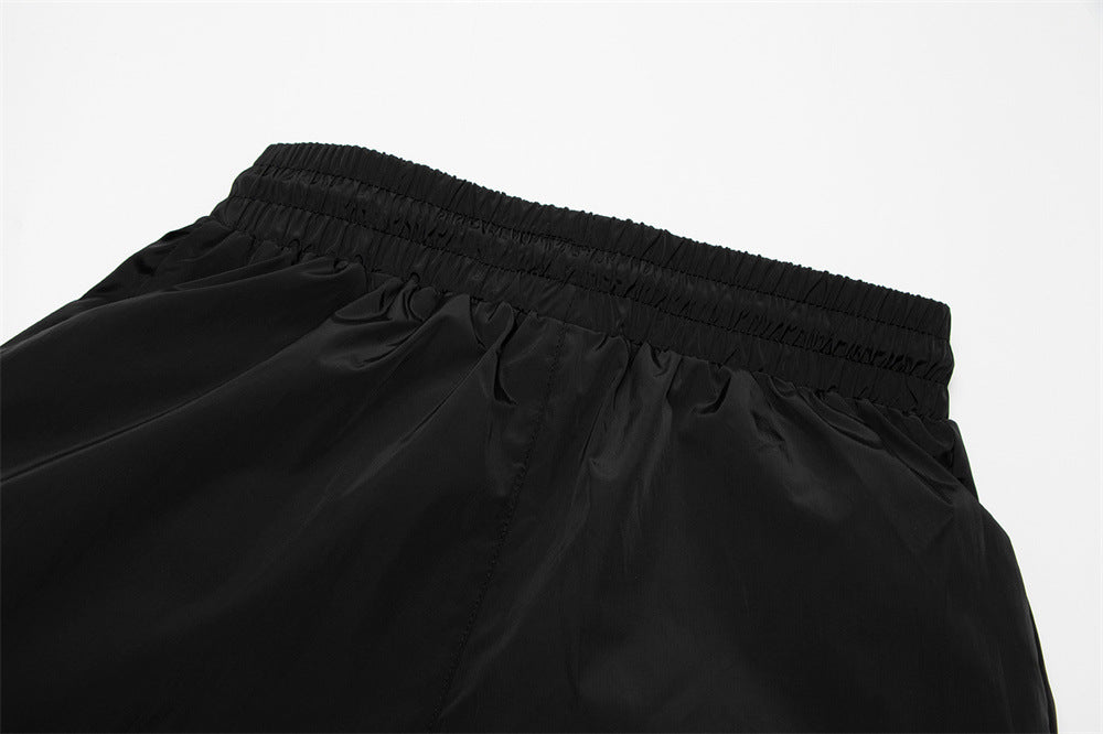 Striped Jogger Cargo Pants | Loose Fit Trousers