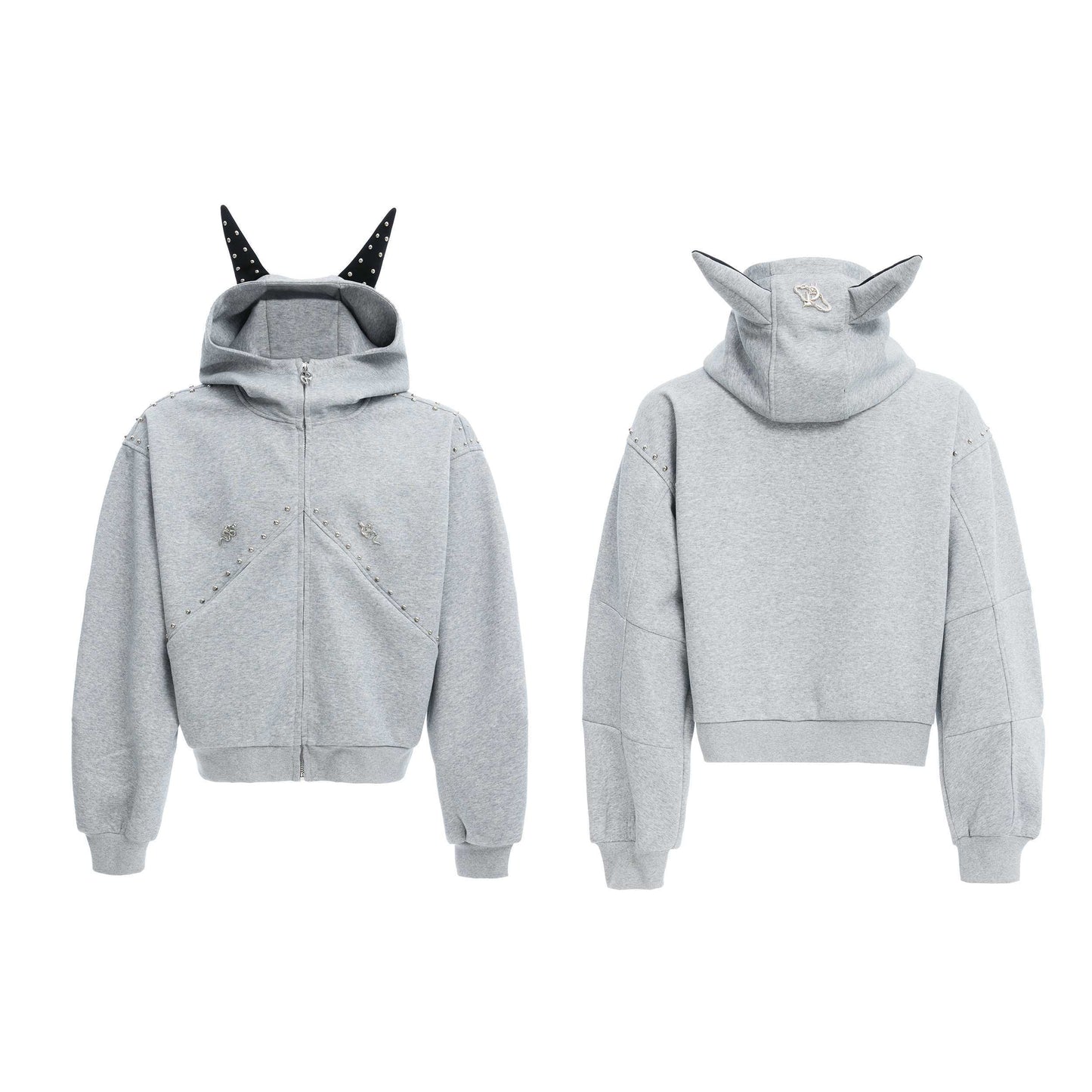 Spring Stitched Casual Hoodie