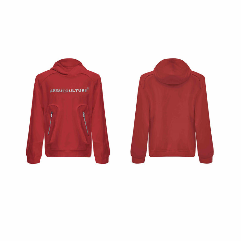 Oversized Cargo Pocket Pullover Hoodie | Streetwear