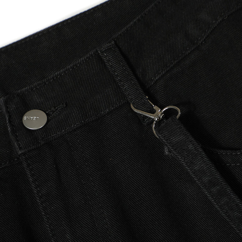 Punk Flared Denim Jeans | Bootcut Streetwear