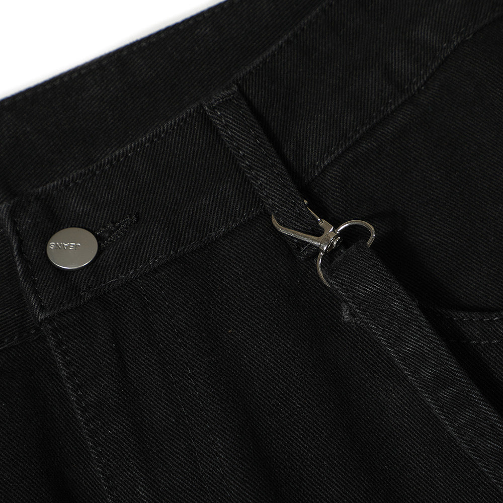 Punk Flared Denim Jeans | Bootcut Streetwear