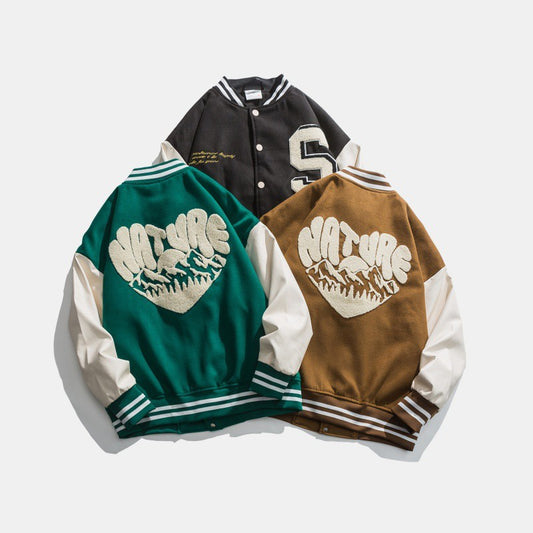 Unisex Baseball Uniform Jackets