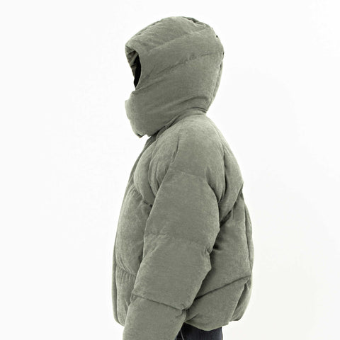 D-vine Helmet Hooded Puffer