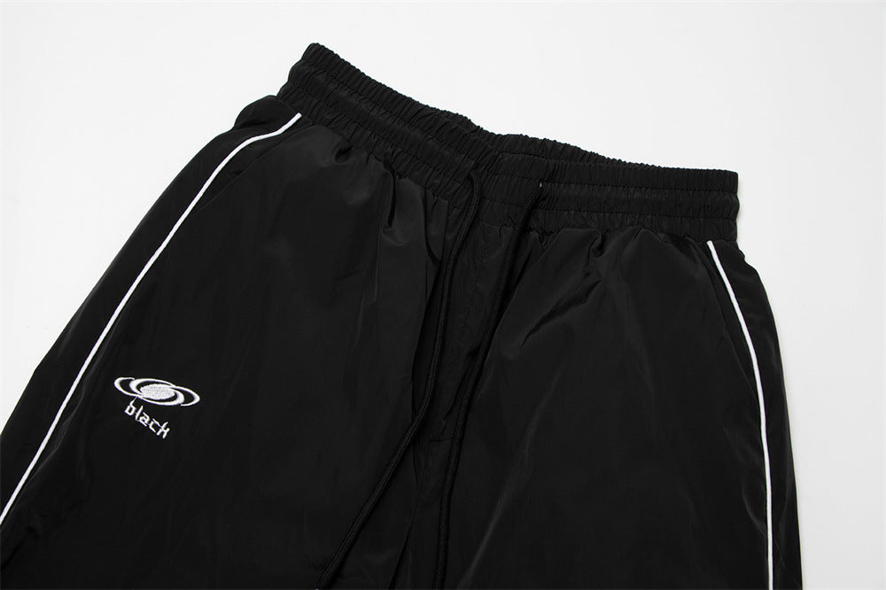 Striped Jogger Cargo Pants | Loose Fit Trousers